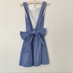 Lauren James, The Emerson Dress in Navy Gingham